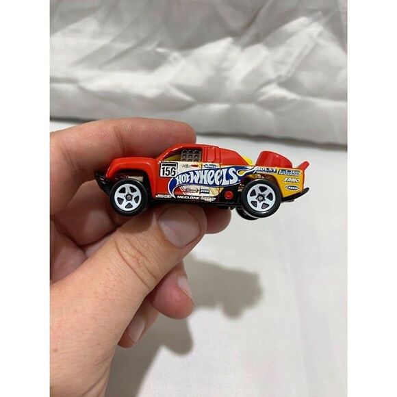 Hot Wheels Red Off Track #156 Truck Diecast 2012 1:64 Scale - Picture 8 of 11
